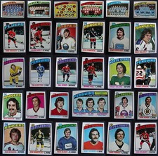 1976-77 Topps Hockey Cards Complete Your Set You U Pick From List 133-264
