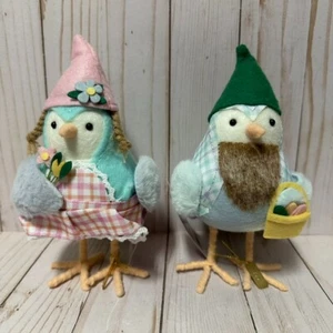 Target Spritz Easter Bird Set Gnome Girl Boy Bloom Bud 2023 - Picture 1 of 13
