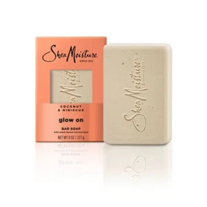 Jabón en barra brillante SheaMoisture - coco e hibisco - 8 oz - Imagen 1 de 1