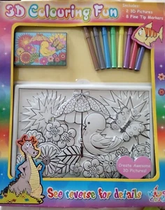3D Colouring Fun, New - Afbeelding 1 van 2