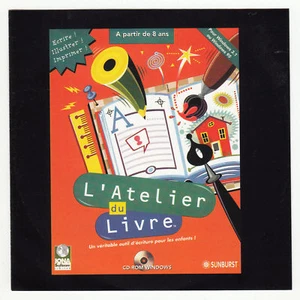 *** L'Atelier du Livre *** CDRom PC - Neuf - vintage 1996 - Photo 1/5