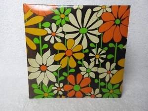 Vintage Ringbuch Erbstück Fotoalbum 60er / 70er Jahre floral, getragen aber sieht gut aus - Bild 1 von 15