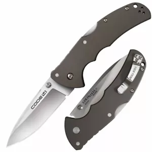 Cold Steel 58PS Code 4 Straight Spear S35VN Folding Pocket Knife Aluminum Handle - Picture 1 of 1