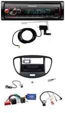 Produktbild - Pioneer Bluetooth DAB USB Lenkrad Autoradio für Hyundai i10 ISO 2009-2013 schwar