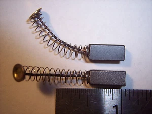 1-Set Replacement Motor Carbon Brush 13mm x 6mm x 5.5mm (5/8"x15/64"x7/32") X47 - Picture 1 of 7