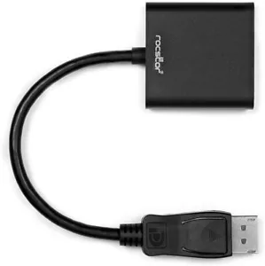 Adaptador Rocstor Y10A101-B1 DisplayPort macho a HDMI hembra al por menor - Imagen 1 de 4