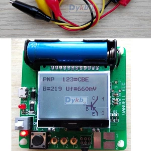 Mega328 Transistor Tester Diode Triode inductor Capacitance ESR Meter LCR LED - Bild 1 von 7