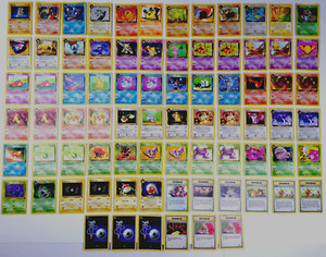 Pokemon Cards Vintage Bulk Lot Team Rocket set