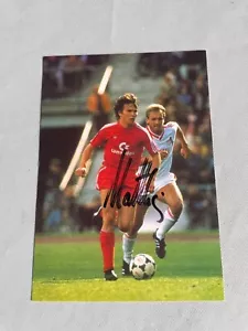 LOTHAR MATTHÄUS FC Bayern Weltmeister 1990 signed Commodore Autogrammkarte 10x15 - Bild 1 von 1