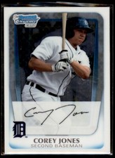 2011 Bowman Chrome Prospects Corey Jones Detroit Tigers #BCP43