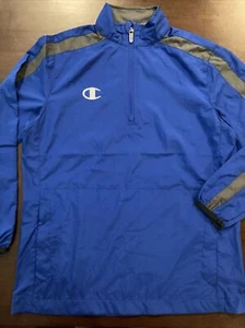 YOUTH WINDBREAKER BOYS SMALL BLUE CHAMPION BASEBALL ATHLETIC WEAR LIGHTWEIGHT - Picture 1 of 8