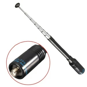 1x antena teleskopowa dwupasmowa NA-773 SMA gniazdo do radia Baofeng UV-5R UV-B5 82 - Zdjęcie 1 z 4