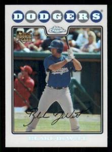 2008 Topps Chrome Refractors #211 Blake DeWitt - Picture 1 of 2