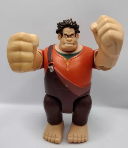 Disney Pixar Wreck It Ralph 6" Figure with Smashing Fists Thinkway Toys 2012 Cover