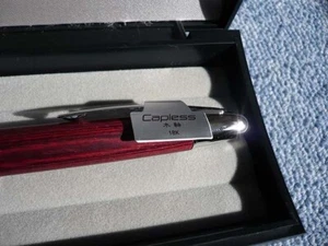 Pilot NAMIKI Capless Fountain Pen Vanishing Point Wood Deep Red 18K EF / F / M - Picture 1 of 6