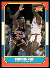 1986-87 Fleer #60 Bernard King BASKETBALL New York Knicks