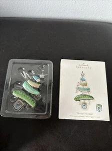Hallmark Keepsake Christmas 2008 ornament "Merry Fish-mas!" B.A.S.S. Fishing - Picture 1 of 5