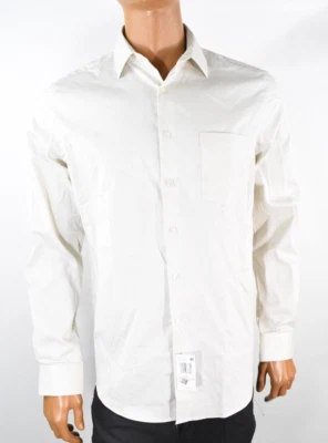Camisa de vestir Van Heusen para hombre nueva M 15-15,5 34/35 beige ajuste regular elástica Foto 1 de 4