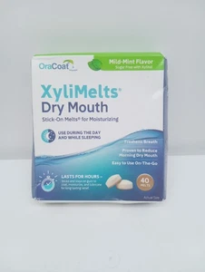Xylimelts Dry Mouth Stick On Melts For Moisturizing - 40 Melts - Bild 1 von 3