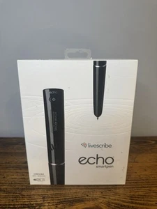 NEW Livescribe Echo Smartpen 2GB Black APX-00008 New Unopened Still Sealed! - Photo 1/10