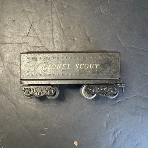 DE COLECCIÓN O-GUAGE LIONEL SCOUT TENDER - Imagen 1 de 10