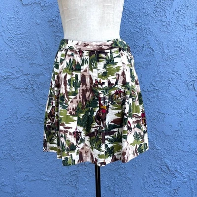 Falda vaquera de colección Esprit línea A plisada hasta la rodilla pequeña 9/10 Cati suroeste Foto 1 de 4