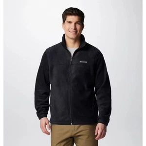 Giacca pile Columbia uomo taglia XL Steens Mountain 2.0 full zip nero 1476671 - Foto 1 di 10