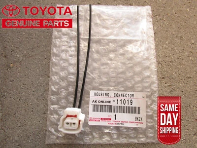 04 - 06 SCION XA 2 PIN FRONT TURN SIGNAL PIGTAIL WIRE CONNECTOR OEM NEW Foto 1 de 4