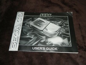 Sega CD Console Instruction Manual ONLY