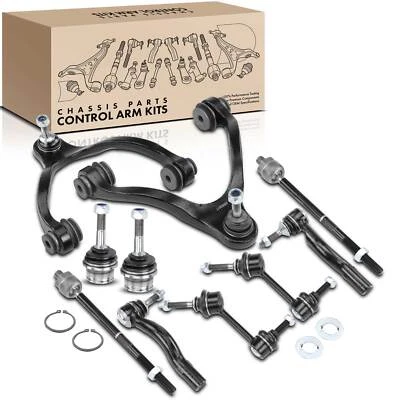 Brazo de control de 10 piezas con rótula y enlace de barra estabilizadora para Mercury Grand Marquis Ford Foto 1 de 4