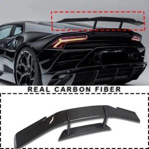 ALERÓN TRASERO DE FIBRA DE CARBONO ESTILO N PARA LAMBORGHINI HURACAN LP610BLP580 - Imagen 1 de 7