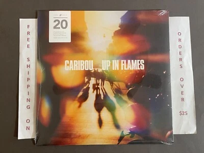 SEALED CARBIOU UP IN FLAMES 2013 RE LP BAY 26VC - Image 1 of 3