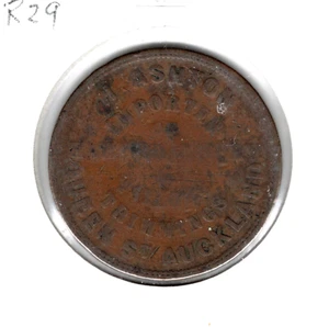NEW ZEALAND R29 ASHTON H PENNY RARITY 3 SCARCE IN HIGH GRADE - Picture 1 of 2