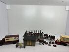 O Gauge Cattle Dock - Cows -horse And Cart - Lorries 