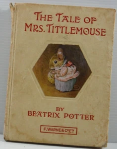 The Tale of Mrs Tittlemouse hardcover by Beatrix Potter 1944 old vintage book - Bild 1 von 23