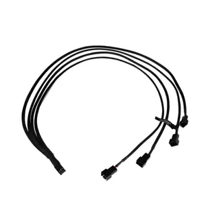 Alphacool Y-Splitter Cavo da 3 pin a 4 x 3 pin, 60 cm - Foto 1 di 4