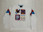 New Born Fly Adult Casual Mens Logo White Graphic Sweatshirt Pullover Size 3Xl