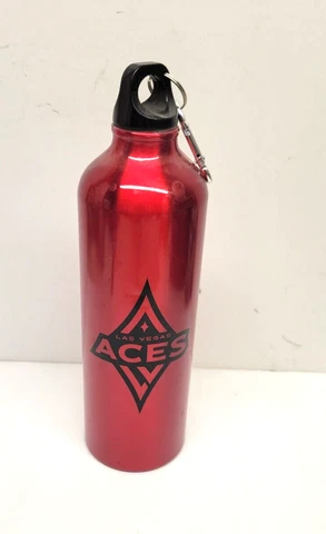 LAS VEGAS ACES BASKETBALL STAINLESS STEEL WATER BOTTLE - U Cover
