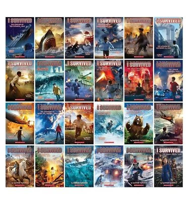 I Survived Series Complete Set (24 Books) by Lauren Tarshis NEW paperback Foto 1 de 4