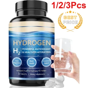 1-3x Hydrogen Tablets for Drinking Water - Pure Magnesium, Molecular Hydrogen - Picture 1 of 11