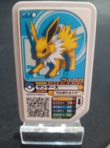 Etiquetas de tarjetas de plástico japonesas Jolteon Pokemon Ga-ole - Imagen 1 de 2