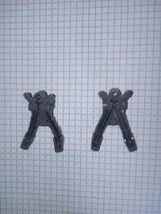 2 Lego 60902 Dark Bluish Gray Bionicle Foot Feet Ball Joint Genuine WYSIWYG IRL - Picture 1 of 12