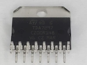 2 piezas Amplificador TDA7297 IC CHIP Doble Puente Estéreo 15W Amplificador 15 Pines 12V ST - Imagen 1 de 1