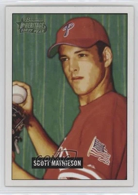 2005 Bowman Heritage Scott Mathieson #271 Rookie RC - Image 1 of 2
