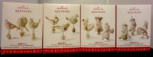 HALLMARK 2016 12 PEQUEÑOS DÍAS DE NAVIDAD CONJUNTO COMPLETO ADORNOS NAVIDAD MINIATURA - Imagen 1 de 4