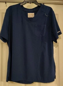 Skechers Navy Scrub Top Kurzarm, Größe 2XL mit einer Fronttasche. - Bild 1 von 5