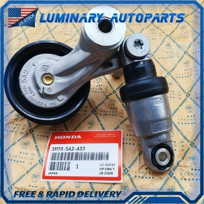 Nuevo tensor automático de correa de transmisión Accord Civic CR-V genuino OEM 31170-5A2-A03 EE. UU. Foto 1 de 4