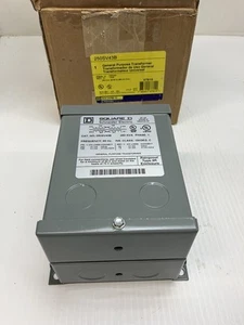 Square D 250SV43B Transformer 0.25kVA 1 Phase 120/240V x 12/24V - Picture 1 of 5