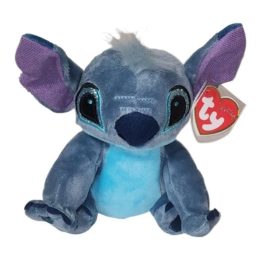 Juguete de peluche TY Disney Beanie Baby - STITCH (Lilo & Stitch) - MWMTs Foto 1 de 1