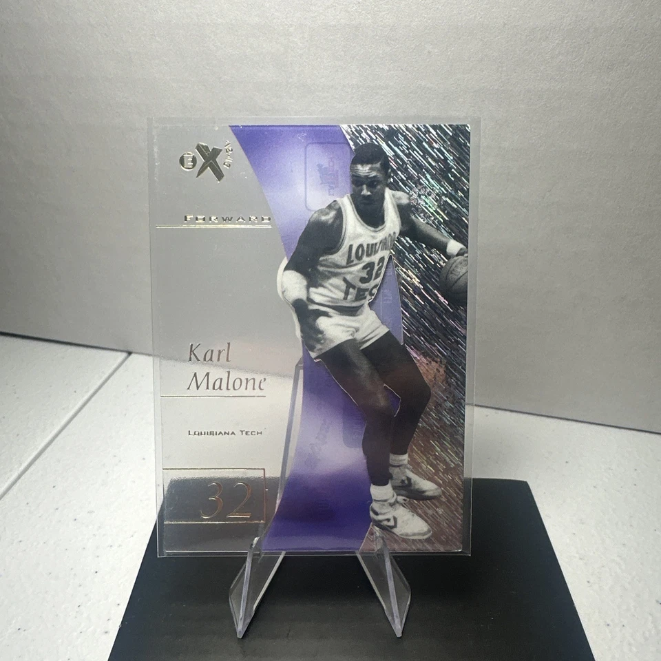 2012-13 Fleer Retro 1997-98 Fleer EX 2001 Karl Malone #EX-22 HOF - Image 1 of 2